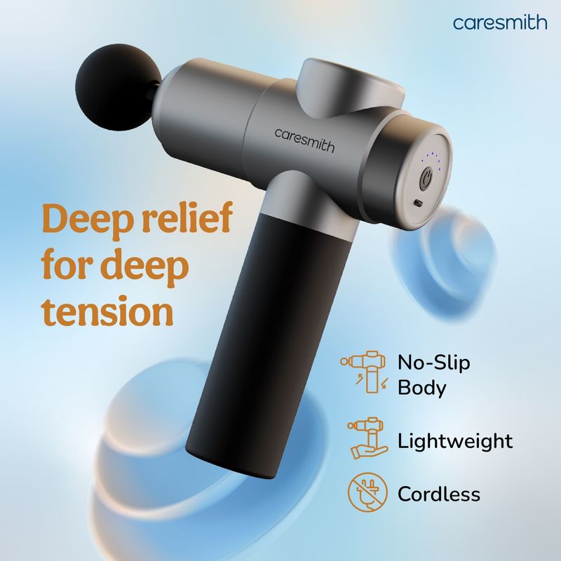 caresmith Charge Active Percussion Massage Gun - Image 3