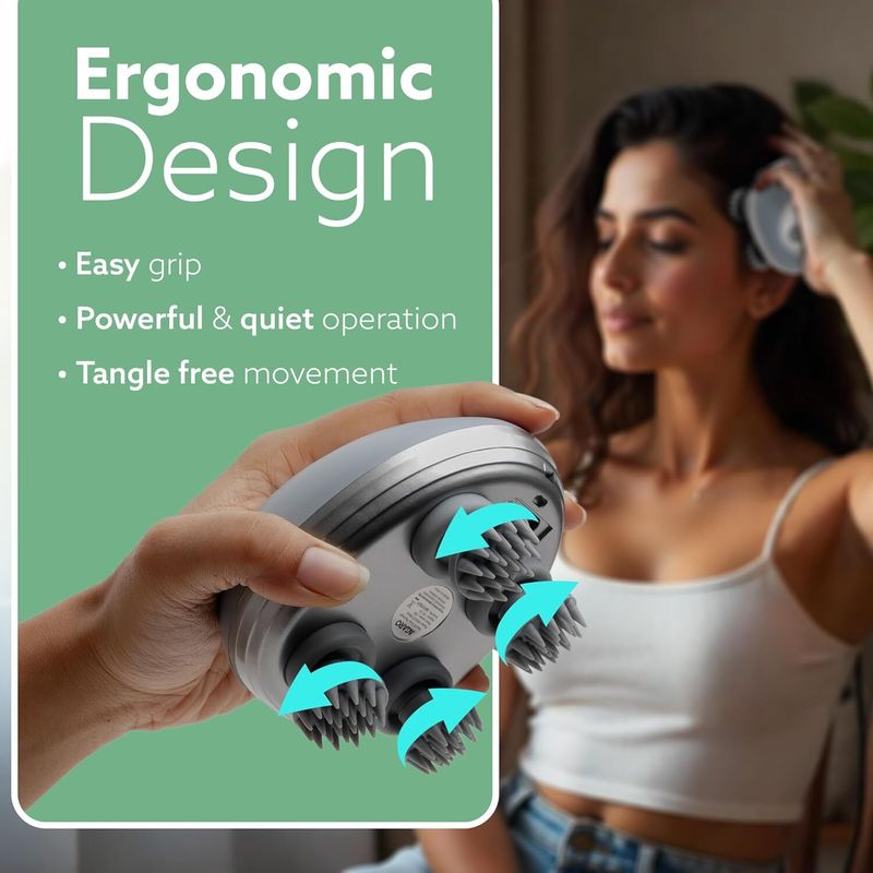 BEMALL Electric Handheld Head Massager - Image 6