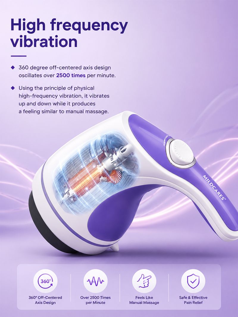 MILDCARES Relax & Spin Full Body Massager - Image 6