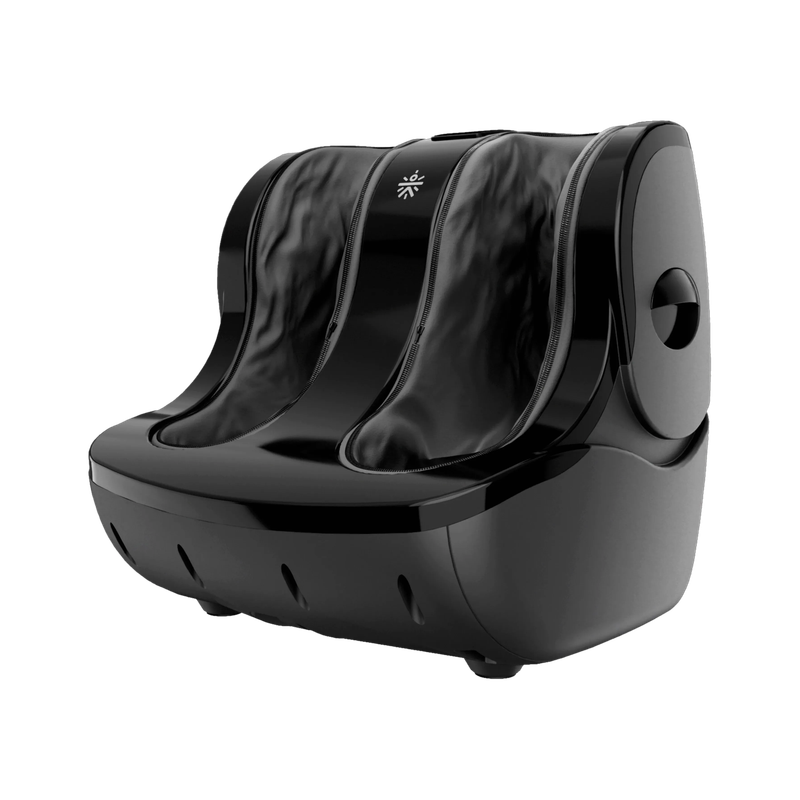 Cult Carson Plus with Air Compression, Vibration & Warm Therapy, Pain Relief, Foot & calf Massager (Carbon Black)