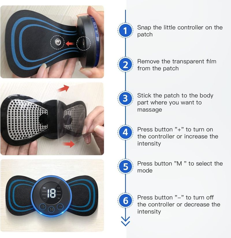 4square 4s Body Massager Mini Neck Massager - Image 5