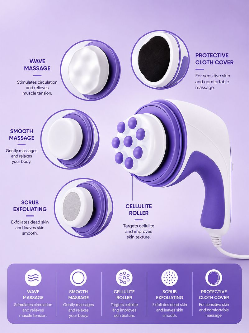 MILDCARES Relax & Spin Full Body Massager - Image 3