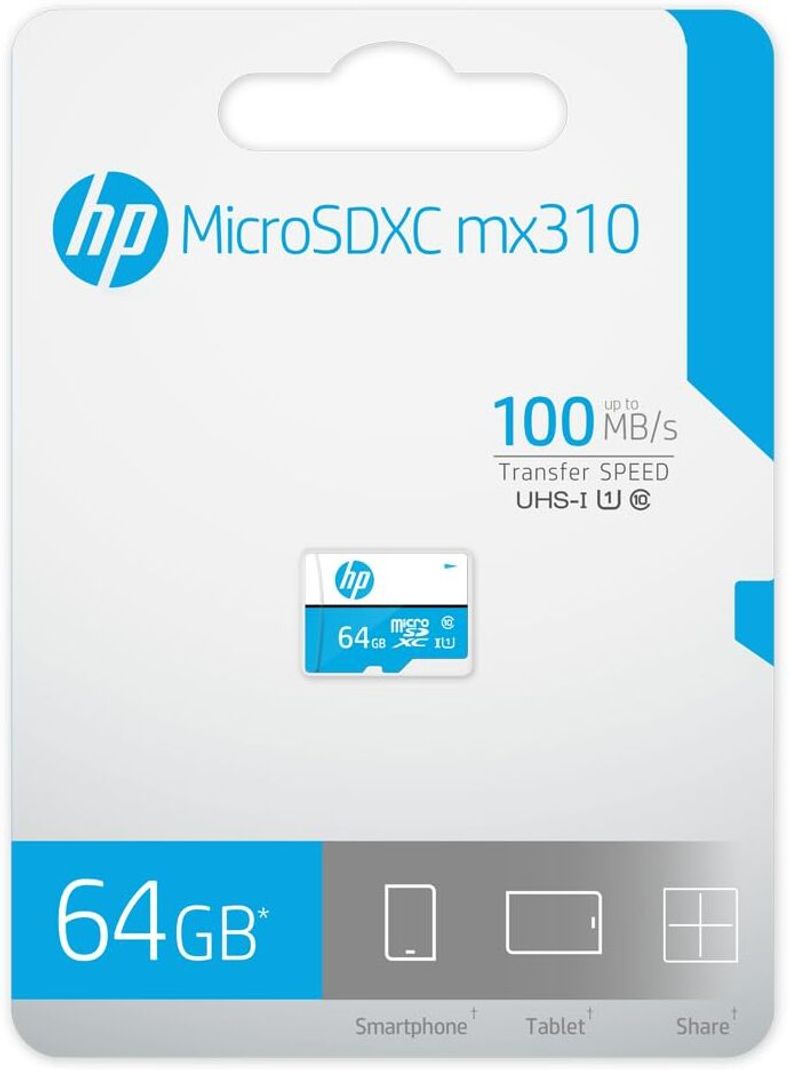 HP MX310 64GB MicroSDXC Class 10 100MB/s - Image 5