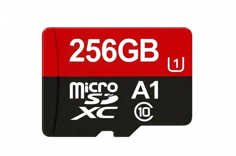 AJ HUB MicroSDXC UITRA 256 GB SD Card Class 10 80 MB/s  Memory Card Compatible with Camera, Mobile, Tablet