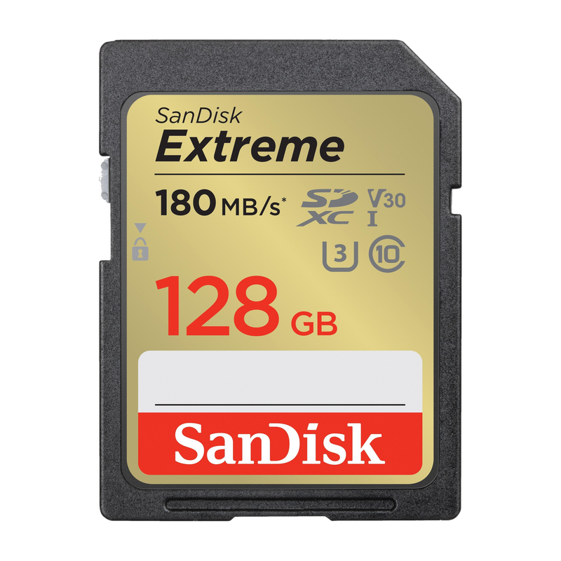 price history - SanDisk SDSDXVA-128G-GNCIN Extreme 128 GB SDXC Class 10 180 MB/s ...more
