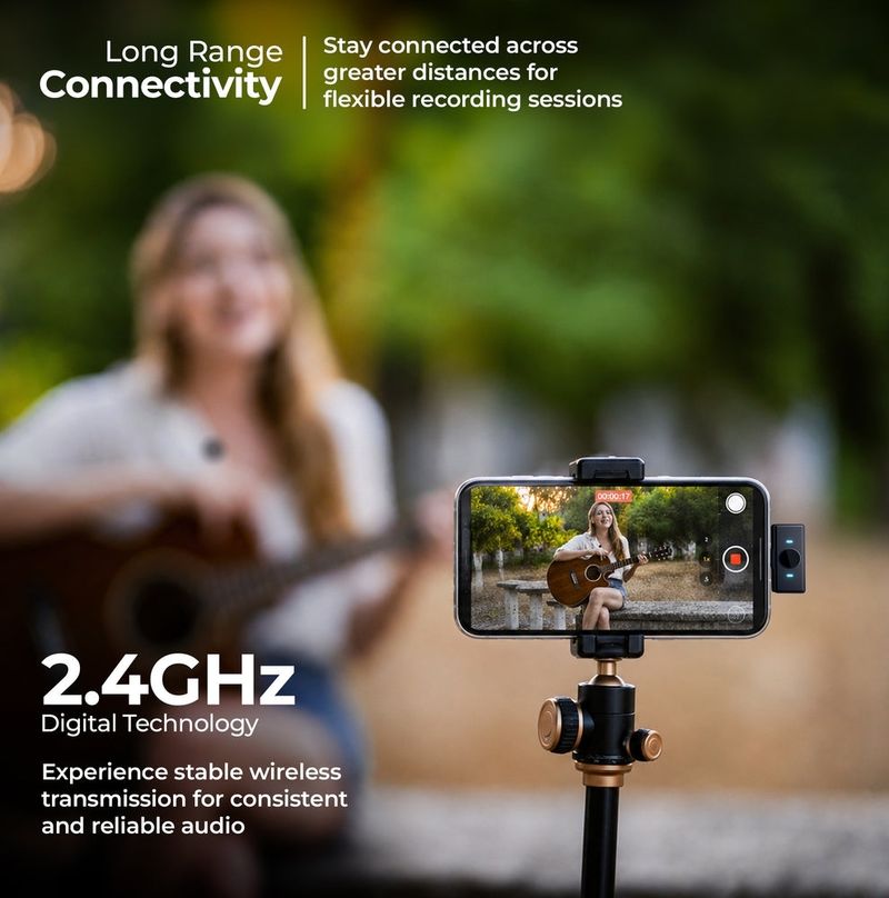 ZEBRONICS ZEB - WAVLET 100 WIRELESS MIC WITH CASE - Image 3