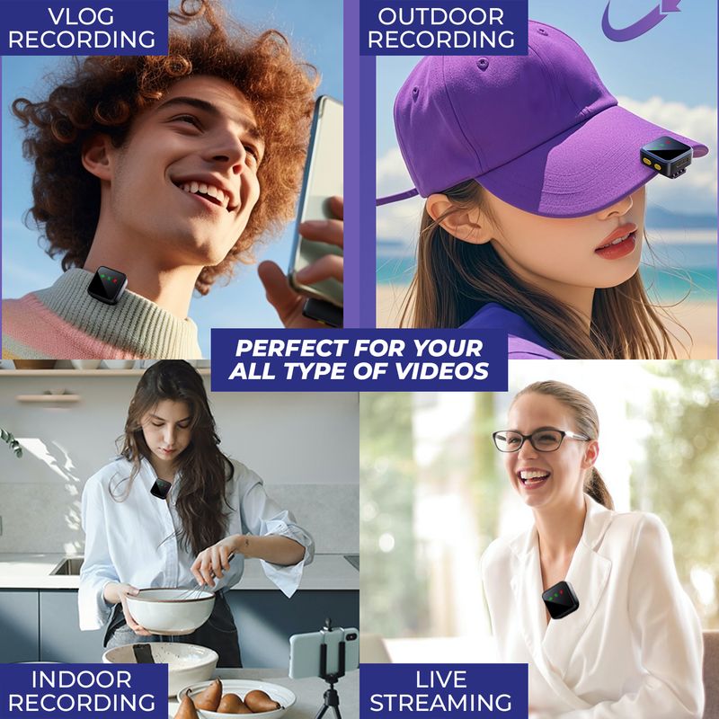 MOOZMOB Wireless Mic with Noise Cancellation - Image 6