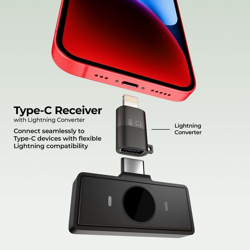 ZEBRONICS ZEB - WAVLET 100 WIRELESS MIC WITH CASE - Image 4