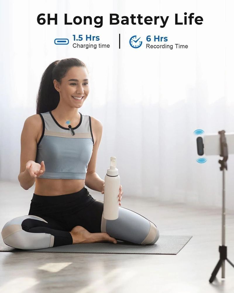 Grenaro Wireless Mic for YouTube, Vlogging - Image 6