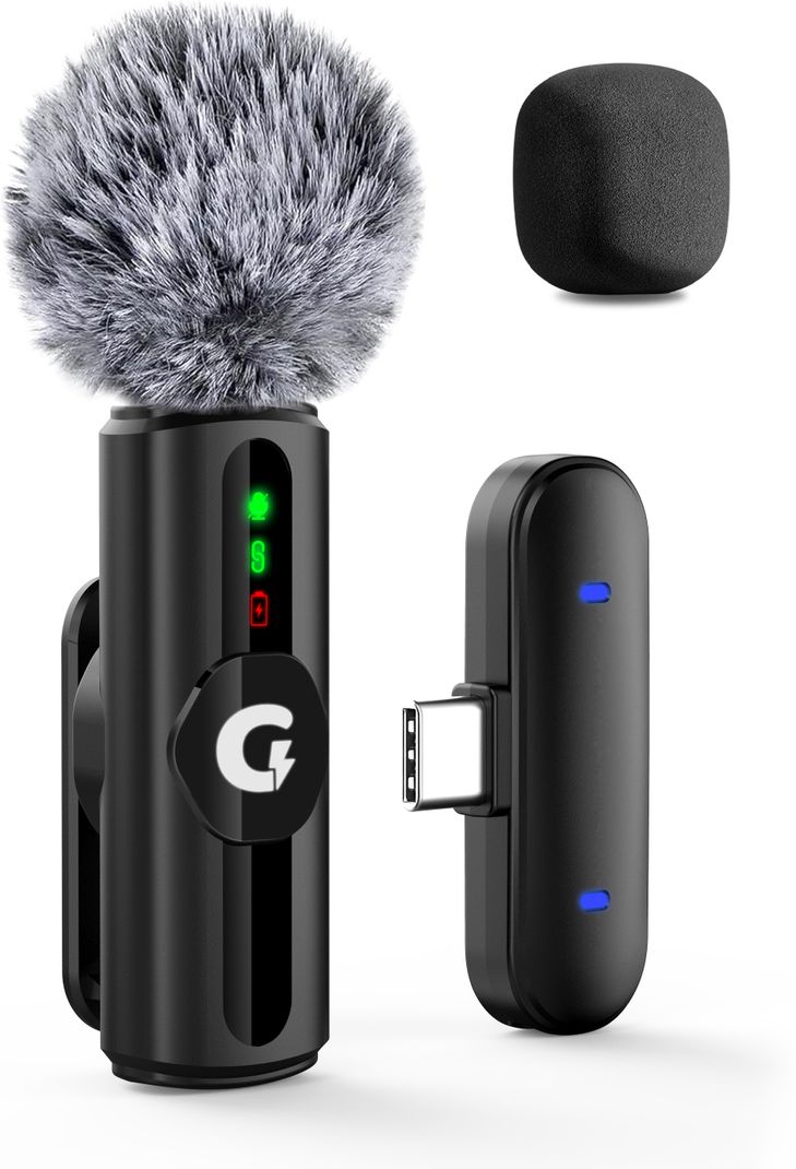 Grenaro Wireless Mic for YouTube, Vlogging, Recording - Image 2