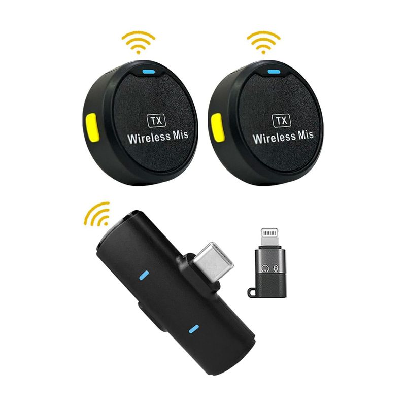 WRADER Round Collar Mic for Vlogs - Image 2