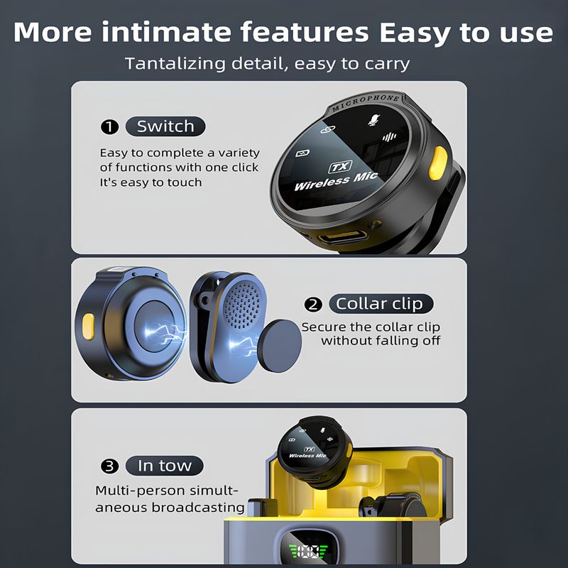 Arvy Enterprises Dual Wireless Collar Mic - Image 4