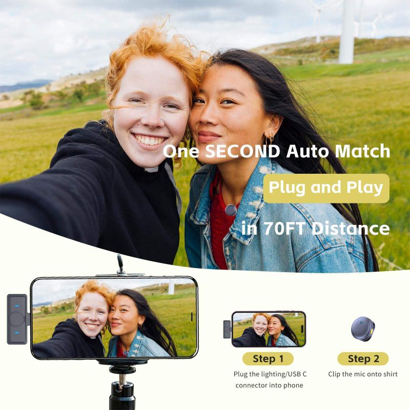 Gentle e kart Magnetic Wireless Microphone - Image 4