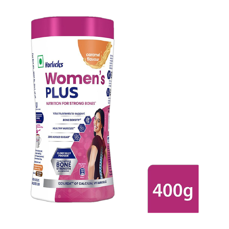 Horlicks Women's Plus Caramel Jar (Flavored)