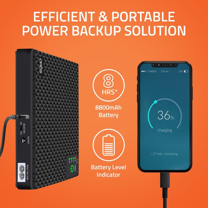 artis AR-MINIDC-2 UPS Power Backup for Router - Image 6