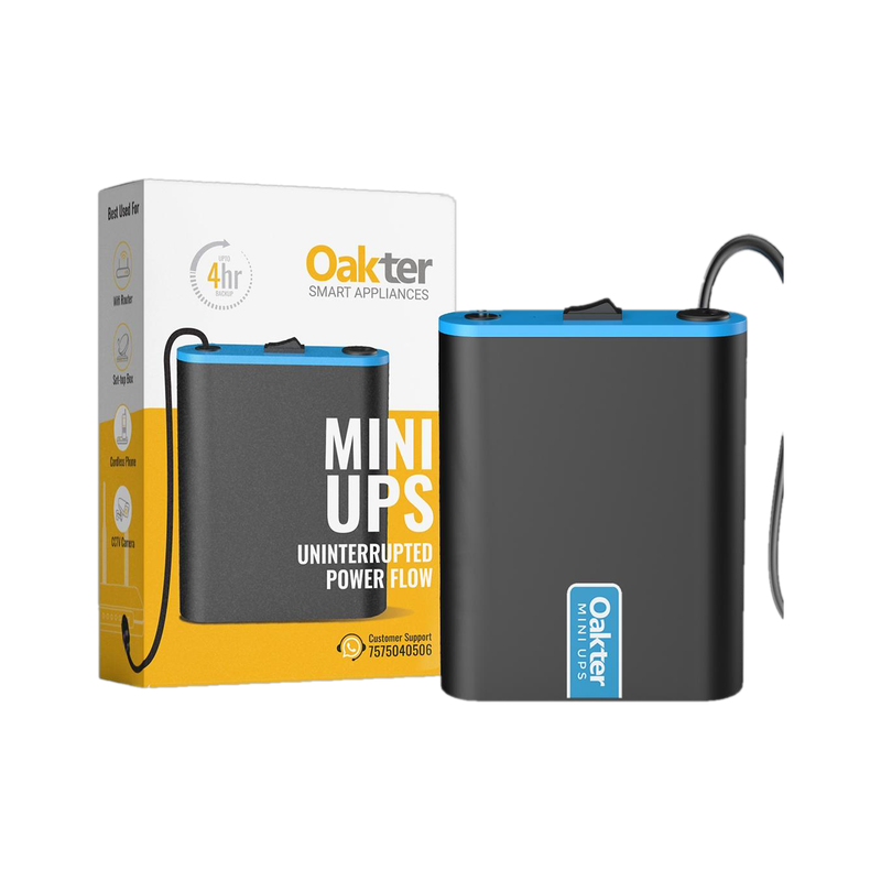 price history - Oakter mini ups 12v wi-fi Power Backup for Router