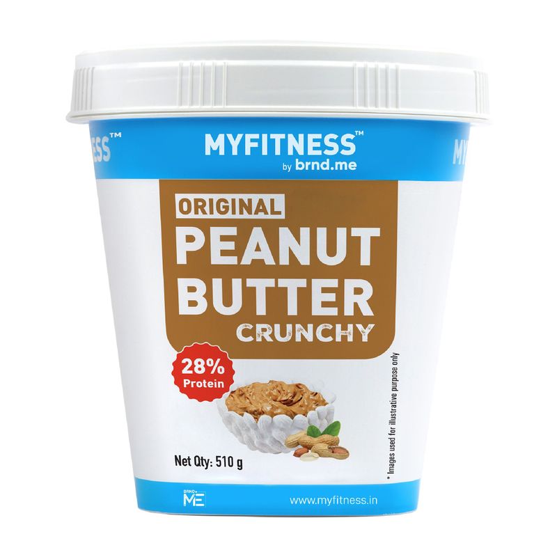 MYFITNESS Crunchy Peanut Butter 510g - Image 2