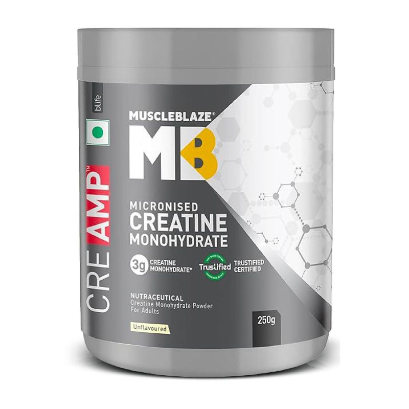 MUSCLEBLAZE Micronised Monohydrate Creatine 320g - Image 2