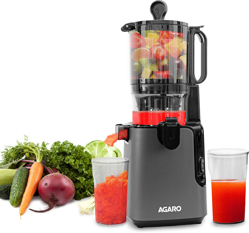 AGARO Regal Cold Press Slow Juicer, 250 Watt DC Motor, Easy Assembly & Cleaning 250 W Juicer Regal Cold Press Slow Juicer, 250 Watt DC Motor, Easy Ass