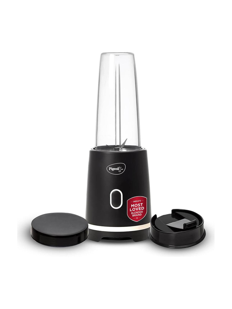 Pigeon PG Personal Blender - Pure 300 W Mixer Blender 19004573 | 1 Jar | Black, Grey