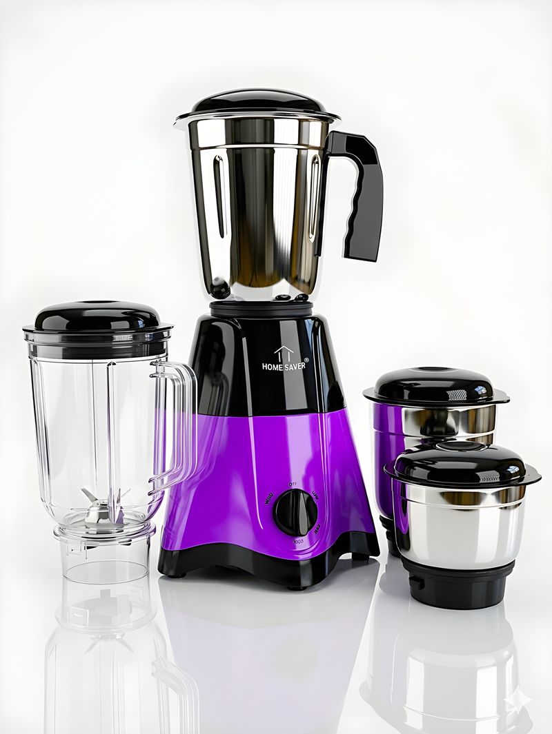 HOME SAVER PurpleStorm 750 W Mixer Grinder - Image 2
