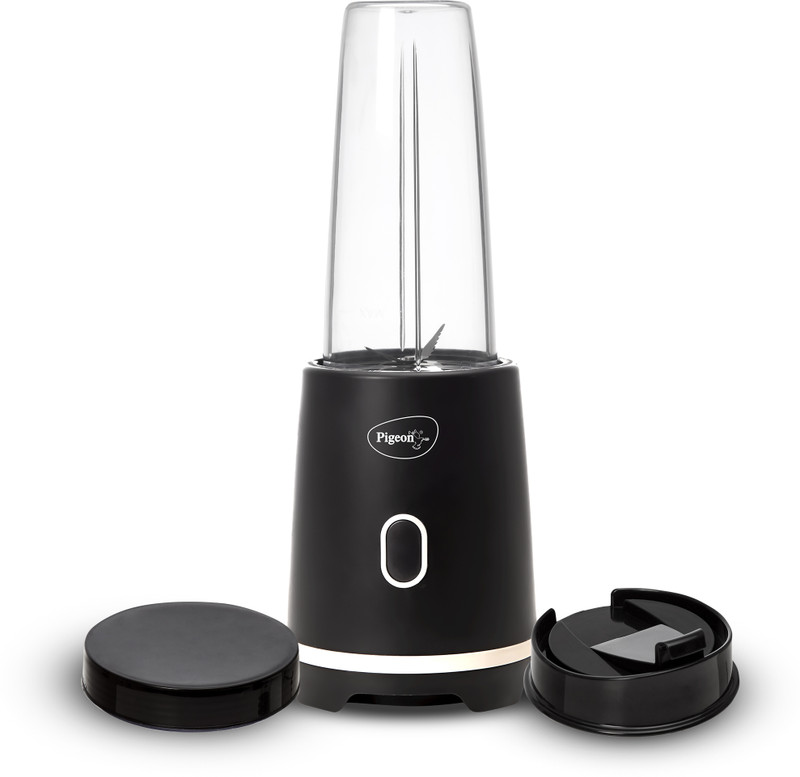 Pigeon PG Personal Blender - Pure 300 W Mixer Blender 19004573 | 1 Jar | Black, Grey