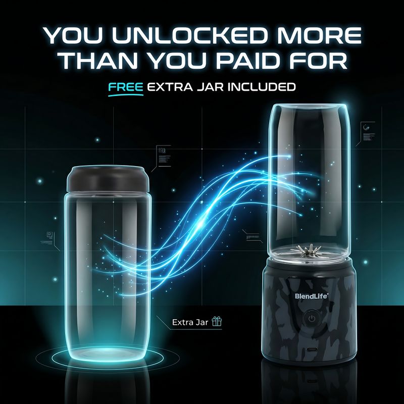 BlendLife 32-Blade 420ml Portable Blender - Image 5