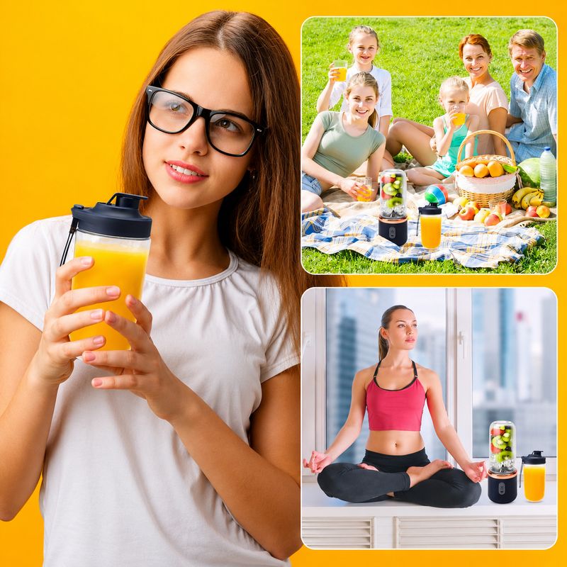 Hanumant Enterprise Portable USB Juicer Blender - Image 5