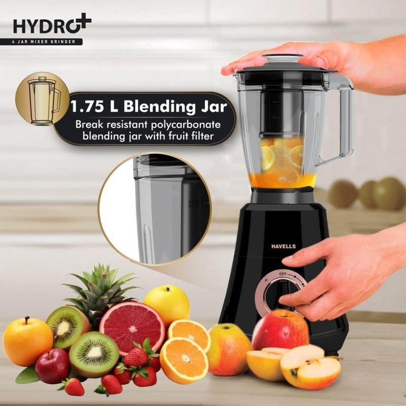 HAVELLS Hydro Plus 1000 W Mixer Grinder - Image 6
