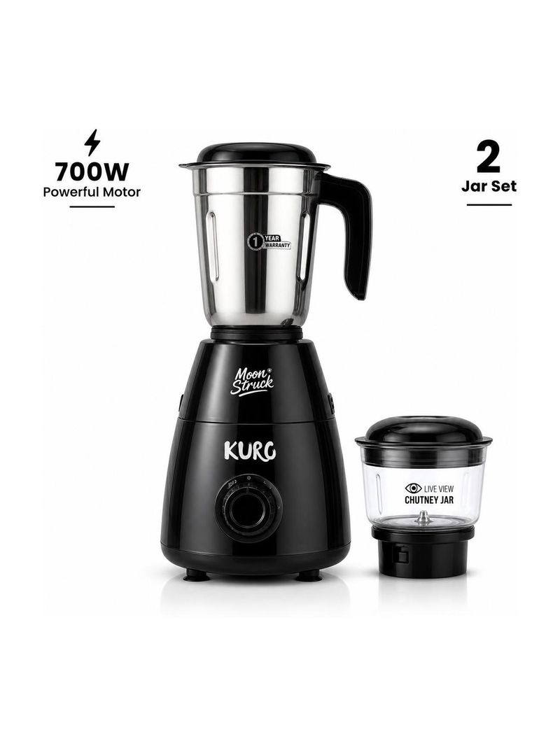 Moonstruck Kuro 2 Jar 700W Mixer Blender - Image 2