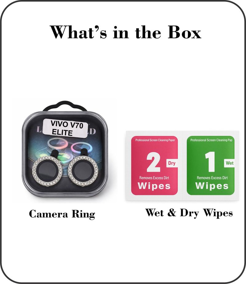 ITIANS Back Camera Lens Ring Guard for Vivo V70 5G - Image 6