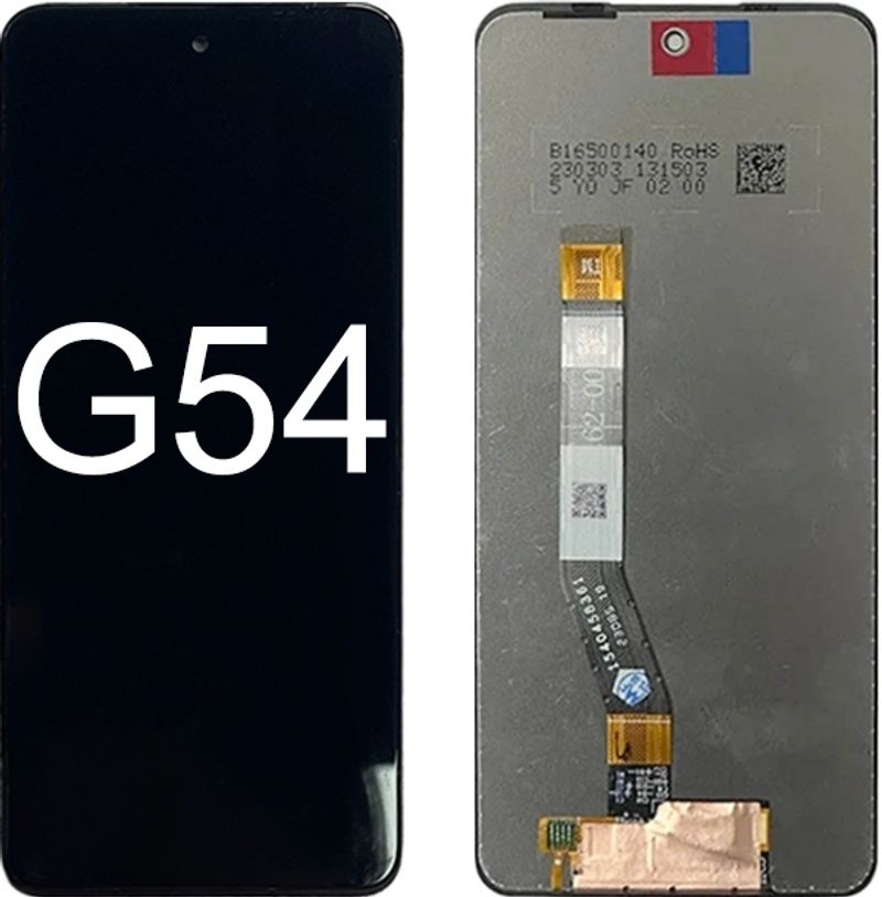 SSP TELECOM IPS LCD Mobile Display for Motorola G54 (With Touch Screen Digitizer, Black) - Image 2