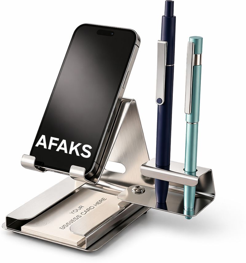 AFAKS Anti Rust Stainless Steel Mobile Stand - Image 2