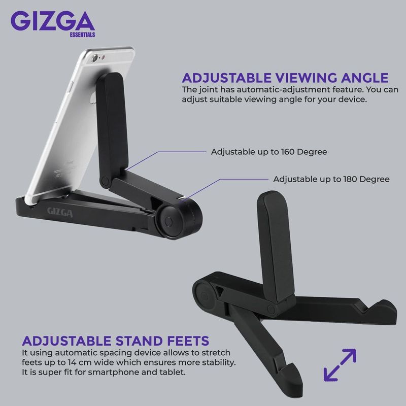 Gizga Essentials G39 Multi-Angle Stand for Tablets & Smartphones - Image 3