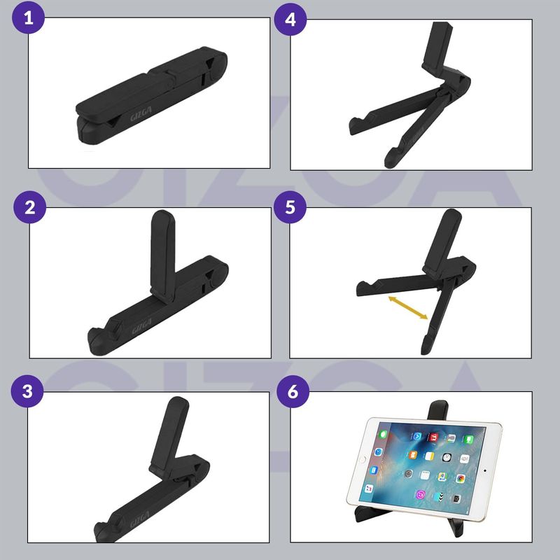 Gizga Essentials G39 Multi-Angle Stand for Tablets & Smartphones - Image 6
