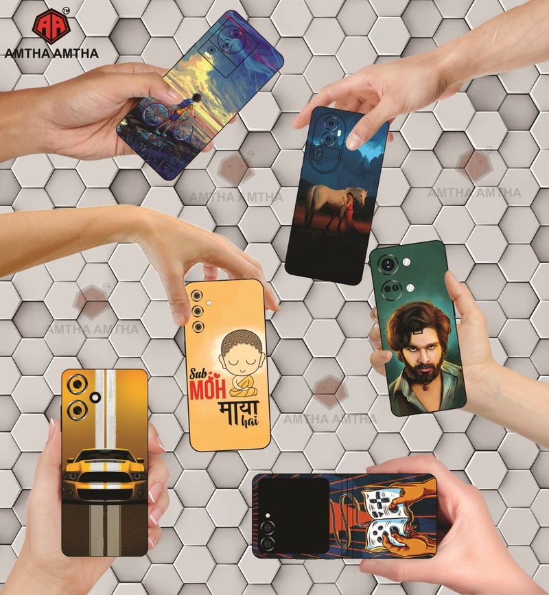 AMTHA AMTHA Realme Narzo 70 Turbo Mobile Skin (Multicolor) - Image 5