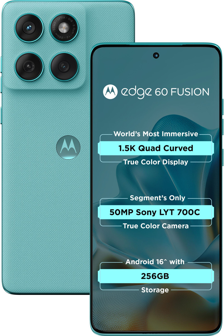 Edge 60 Fusion 5G (PANTONE Amazonite, 256 GB) 12 GB RAM