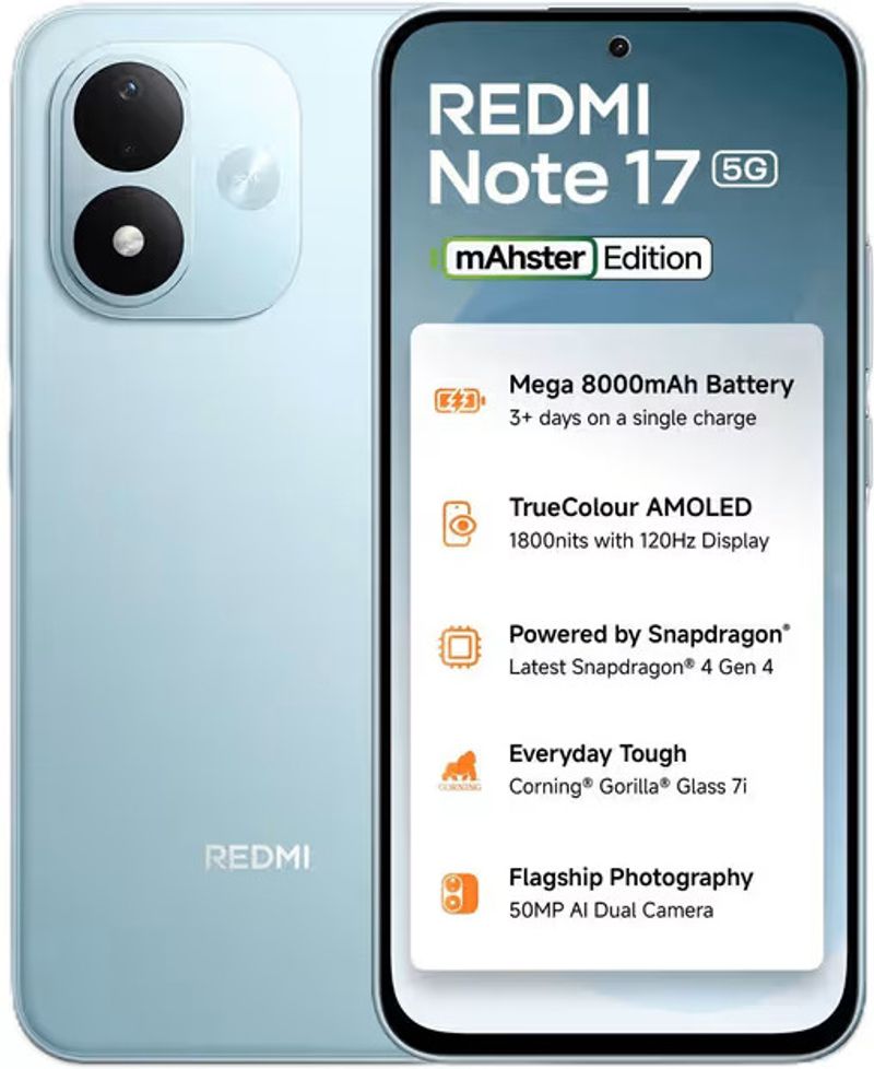 REDMI नोट 17 5जी (आर्कटिक ब्लू, 128 GB) (6 GB RAM) - Image 2