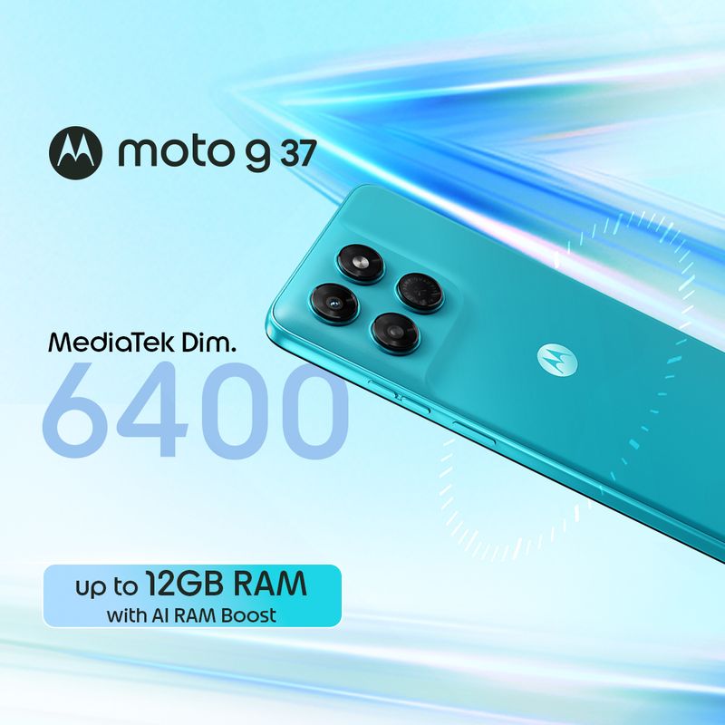 Motorola g37 (PANTONE Capri, 64 GB) - Image 6