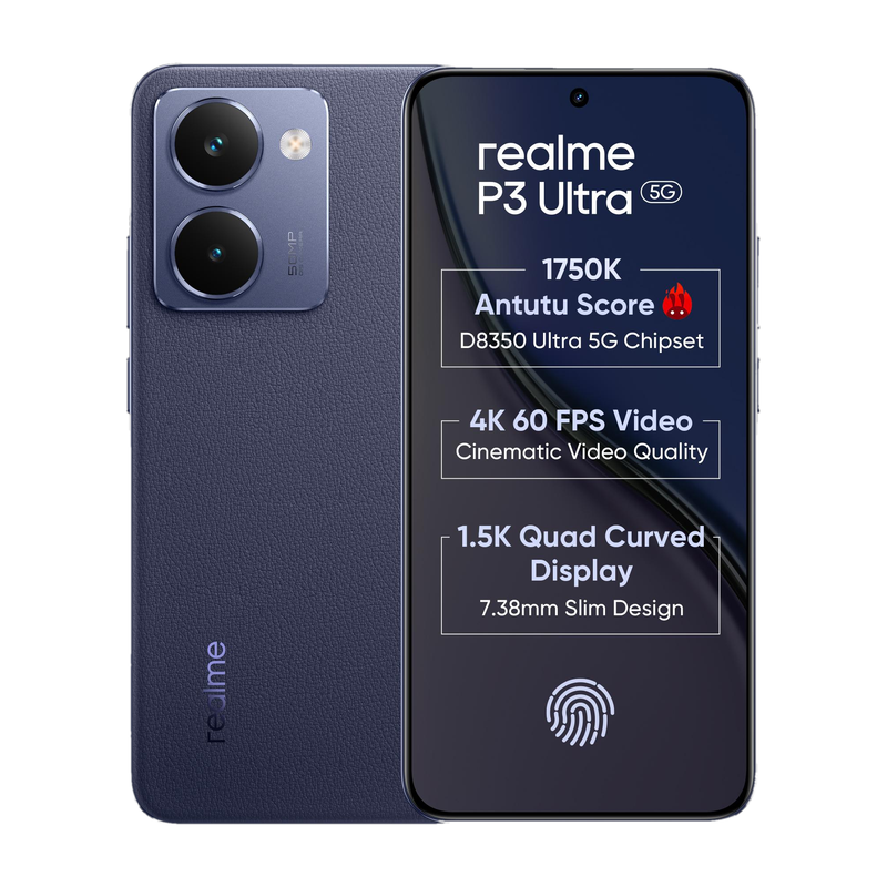 realme P3 Ultra 5G (Glowing Lunar White, 256 GB) 12 GB RAM