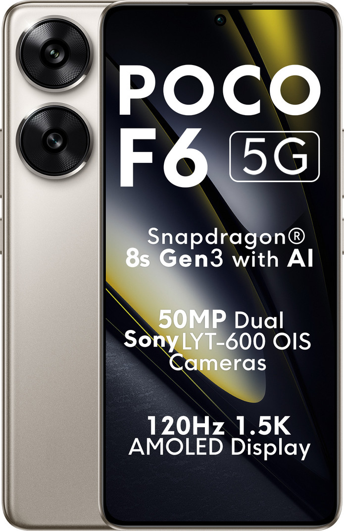 poco f6 5g titanium 256 gb