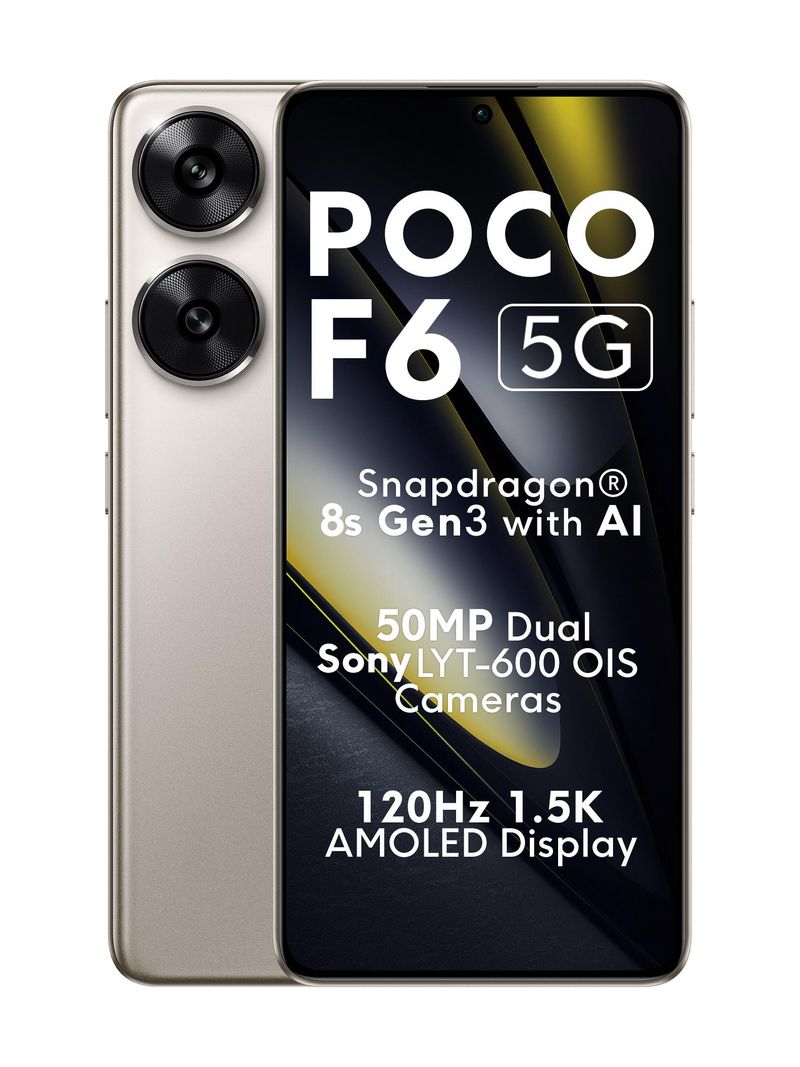 POCO F6 5G (Titanium, 512 GB) - Image 2