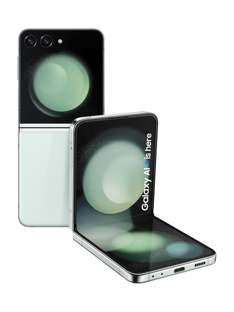 Samsung Galaxy Z Flip5 (Mint, 512 GB) 8 GB RAM