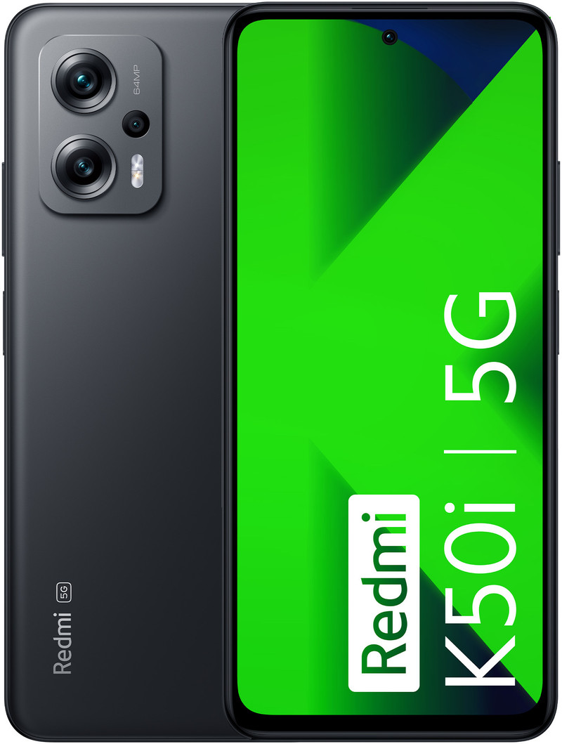 REDMI K50i 5G (Stealth Black, 128 GB) 6 GB RAM