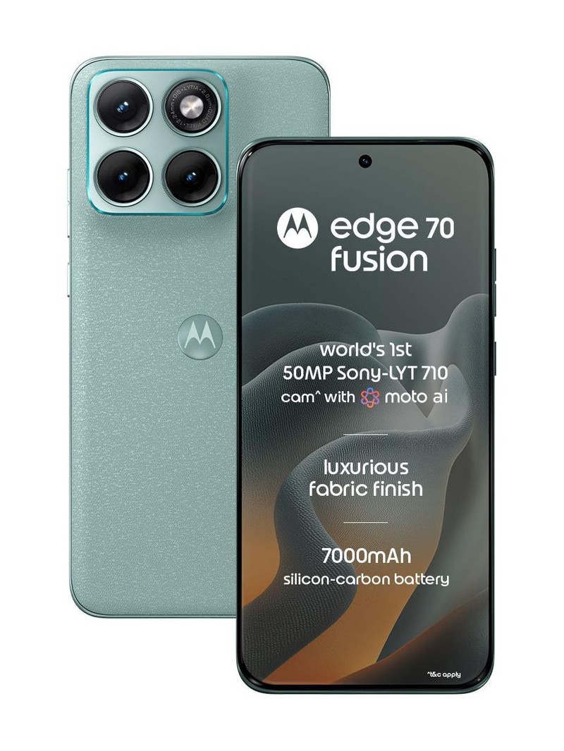 MOTOROLA Edge 70 Fusion Snapdragon (Pantone BLUE SURF, 128 GB)