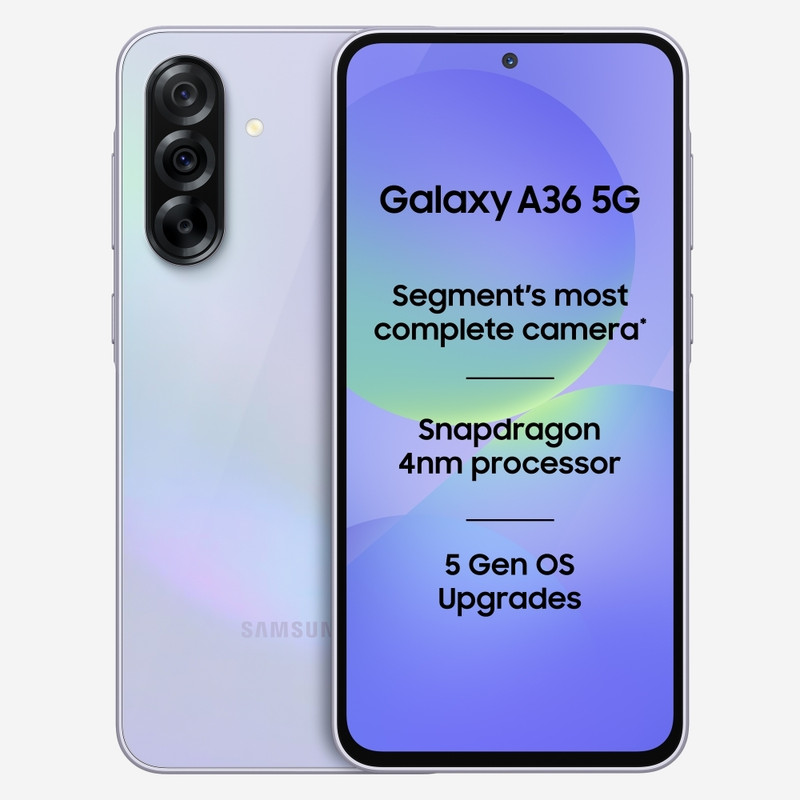 Samsung Galaxy A36 5g (awesome Lavender, 256 Gb, 5000 Mah)