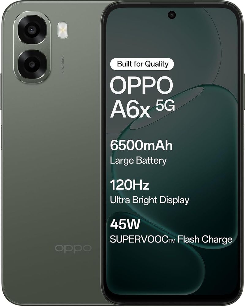 OPPO A6 x 5G (Olive Green, 128 GB) (6 GB RAM) - Image 2