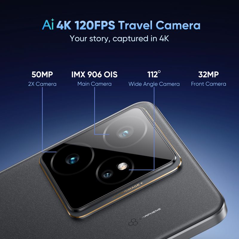 realme GT 7 512GB 12GB RAM Black - Image 5