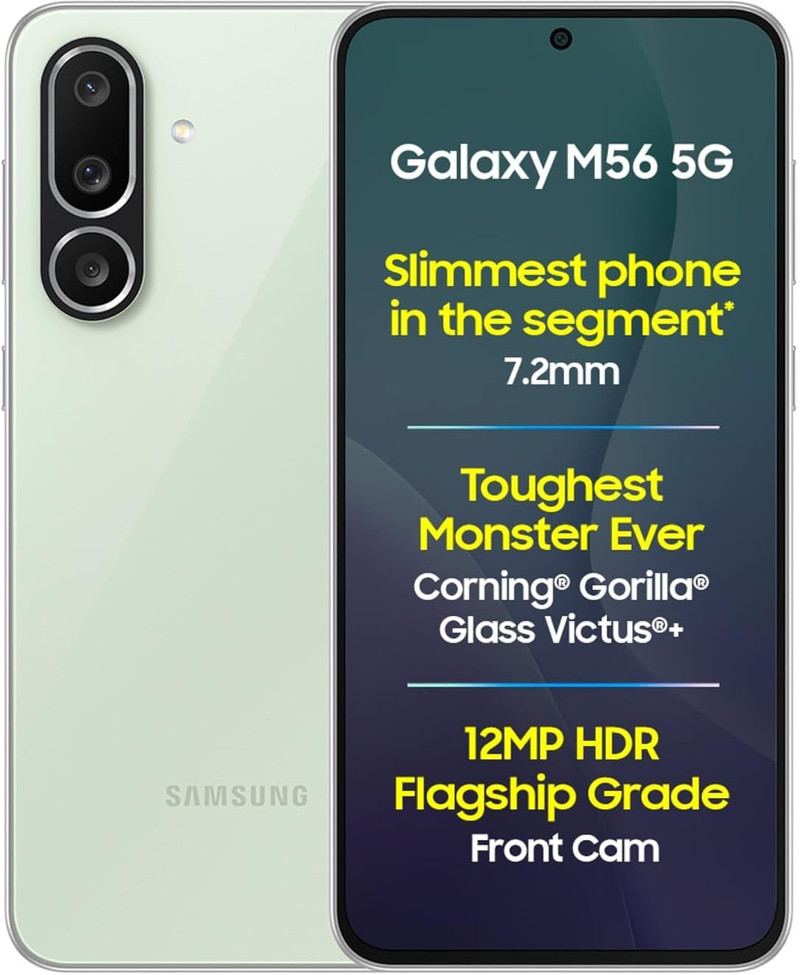 price history - Samsung M56 5G (Light Green, 128 GB) (8 GB RAM)