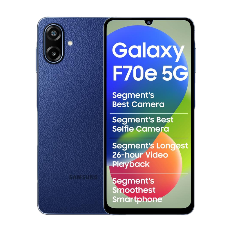 price history - Samsung Galaxy F70e 5G (Spotlight Blue, 128 GB) (4 GB RAM)